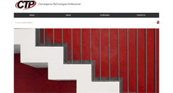 Desktop Screenshot of ctpcertified.com
